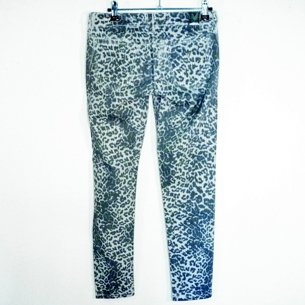 Jean's Femme Gris GUESS Taille Estimée 36.  - Vue 2 - 